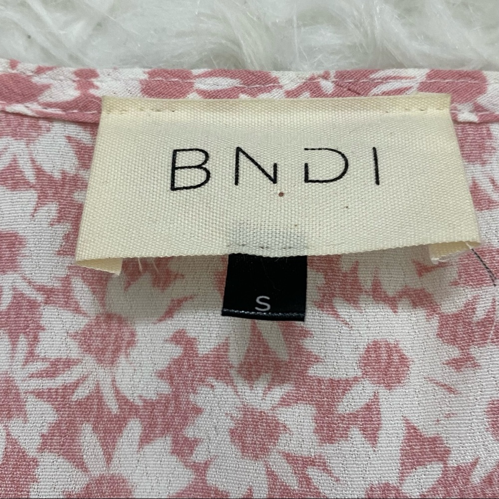 BNDI Pink Floral Print Dress - Picture 6 of 7